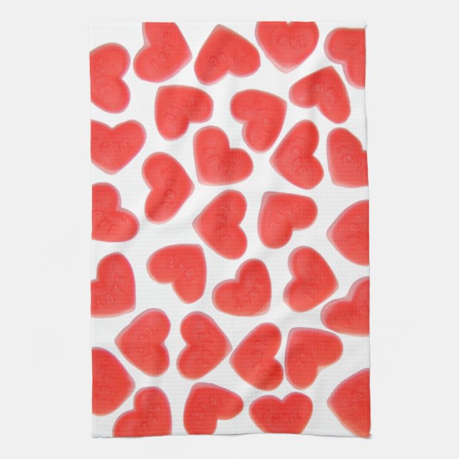 Toalla de cocina Sweet Hearts (Vertical)