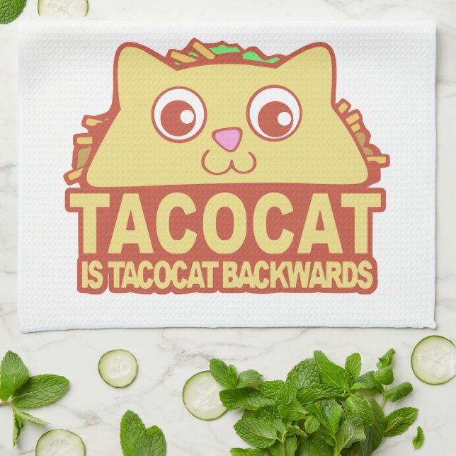 Toalla de cocina Tacocat II (Doblado)