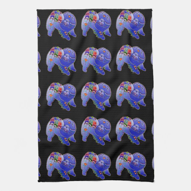 Toalla de cocina/toalla de anillo de la familia de