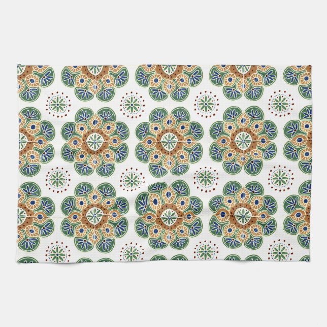 Toalla de cocina, toalla de té, decoración rústica (Horizontal)