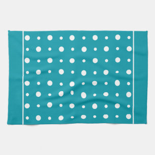 Toalla de cocina, toalla de té puntos de polka, bl