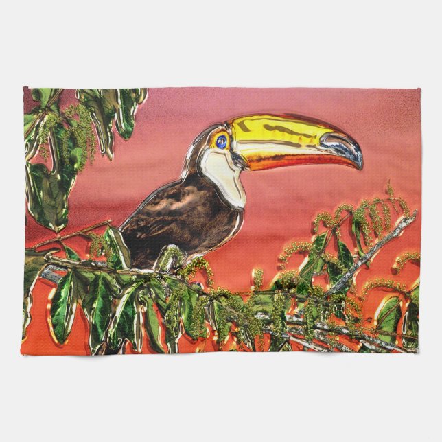 Toalla de cocina Toucan 2 (Horizontal)