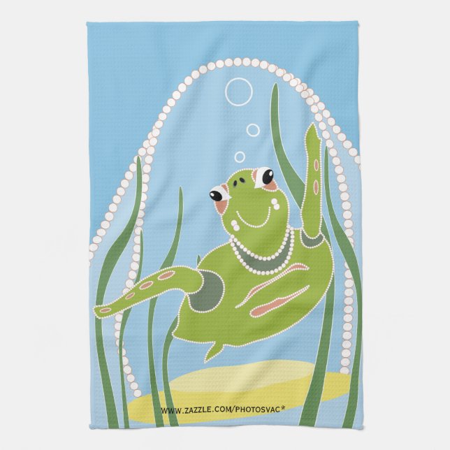 Toalla de cocina Trendy Turtle American MoJo (Vertical)