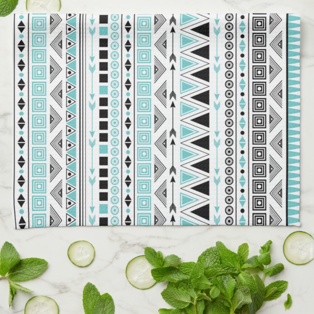 Toalla de cocina/tribal (Doblado)