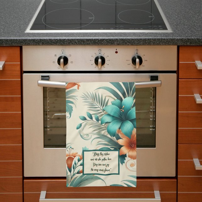 Toalla de Cocina Tropical Light Personalizable (Subido por el creador)