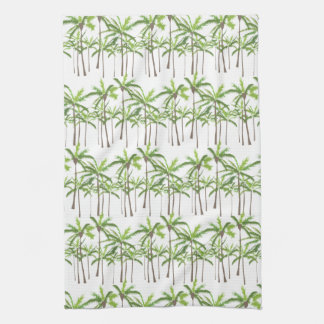 Toalla de cocina tropical para palmeras