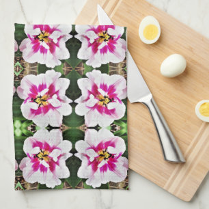 Toalla de cocina Tulipanes rosados