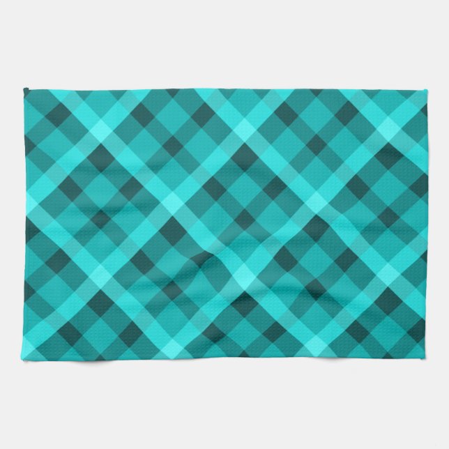 Toalla de cocina turquesa elegante de Guay (Horizontal)