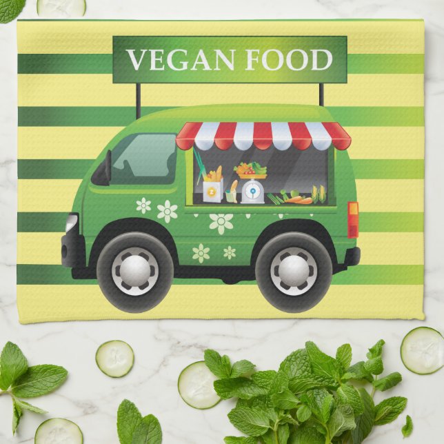 Toalla de cocina vegana para alimentos (Doblado)