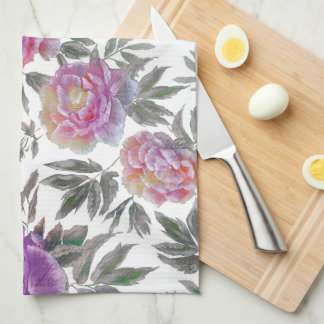 Toalla de cocina vintage floral