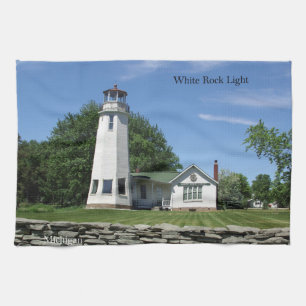 Toalla de cocina White Rock Light