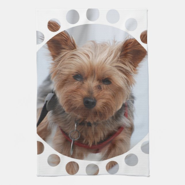 Toalla de cocina Yorkie (Vertical)