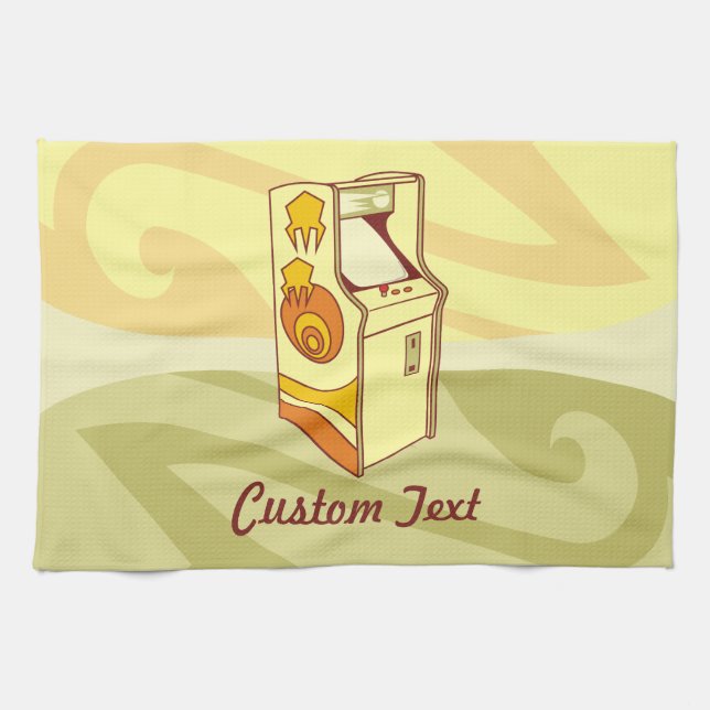 Toalla de consola de juegos de la galería de carac (Horizontal)