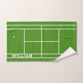 Toalla de deportes de tenis personalizada