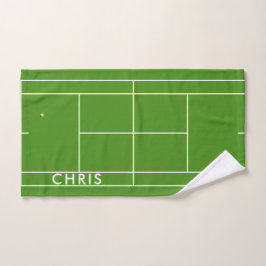 Toalla de deportes de tenis personalizada