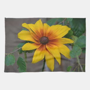 Toalla de descenso de flores