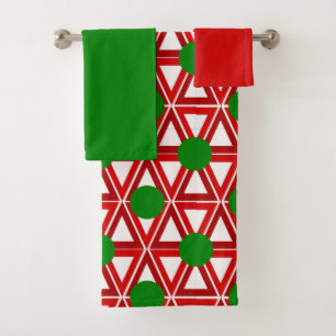 Toalla de edredón de triángulo de Navidad