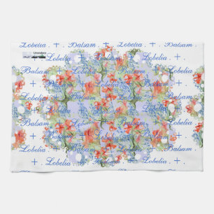 Toalla de encaje de Balsam y Lobelia