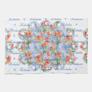 Toalla de encaje de Balsam y Lobelia
