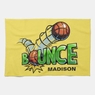 Toalla de encargo del baloncesto de la DESPEDIDA