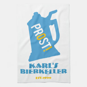 Toalla de encargo del Pub para su barra de la
