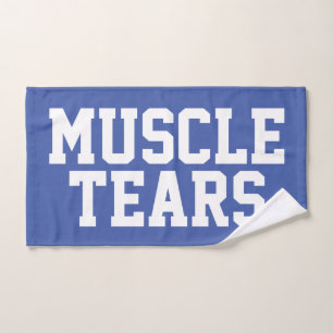Toalla de entrenamiento de lágrimas musculares