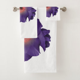 Toalla de espada Lily Indigo Rosa