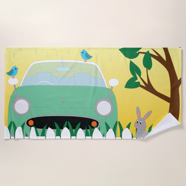 Toalla de figaro (Anverso)