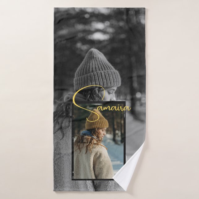 Toalla de foto/foto personalizada (Toalla de baño)