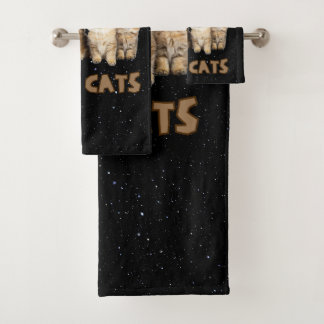 Toalla de gatos
