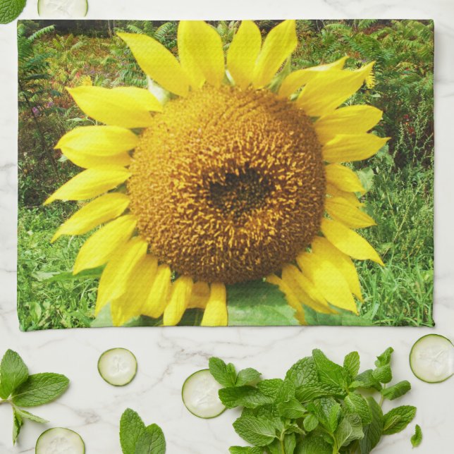 toalla de GIRASOL (Doblado)