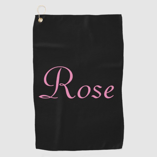 Toalla de golf (Anverso)