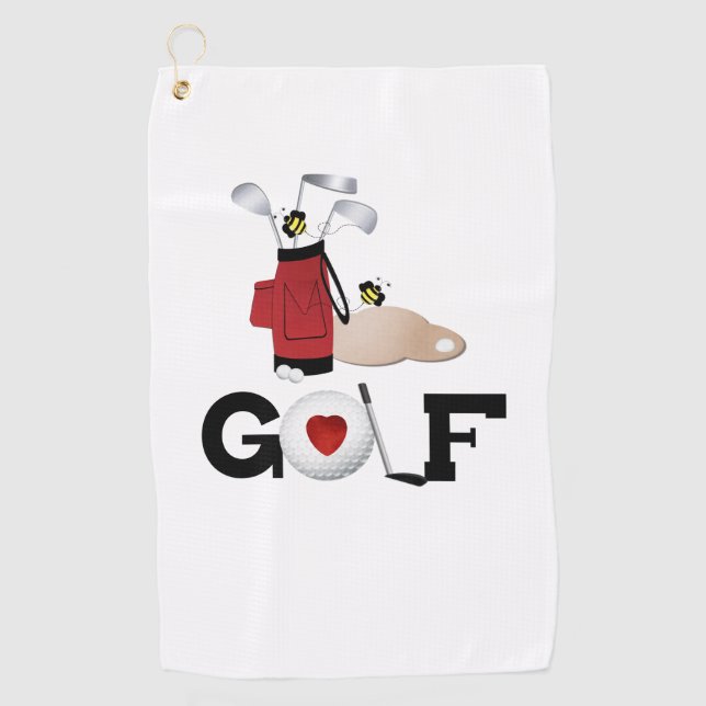 Toalla de golf (Anverso)