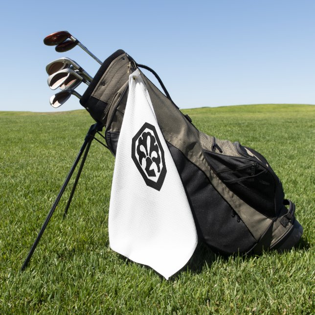 TOALLA DE GOLF 中村勘三郎（六代目） (Verde)
