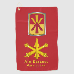 Toalla De Golf 11ª Brigada de Artillería de Defensa Aérea
