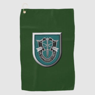 Toalla De Golf 19º Grupo de Fuerzas Especiales (Airborne) Insign
