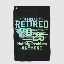 Toalla De Golf 2025 Oficialmente Retirada Ya No Es Mi Problema