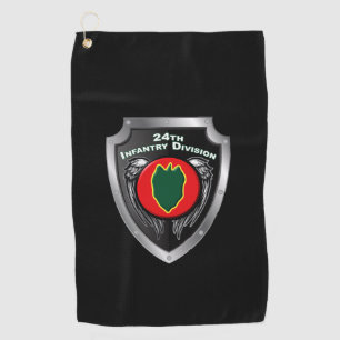 Toalla De Golf 24.ª División de Infantería Escudo Personalizado