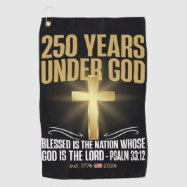Toalla De Golf 250 Años Bajo Dios