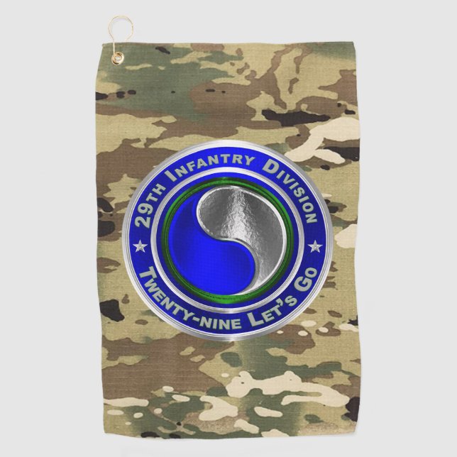 Toalla De Golf 29.ª División de Infantería (Anverso)