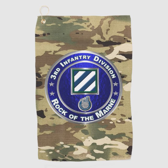 Toalla De Golf 3ra División de Infantería  (Anverso)