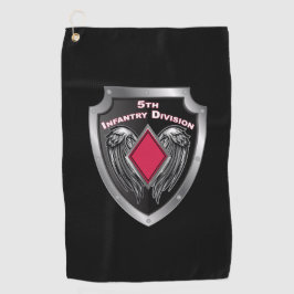 Toalla De Golf 5.ª División de Infantería Escudo Personalizado