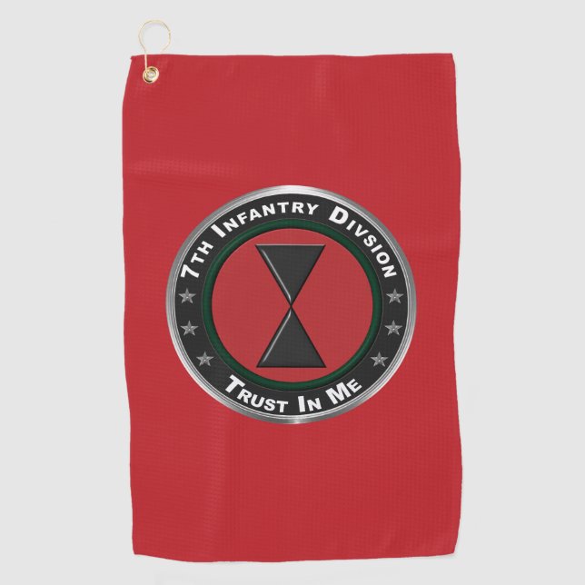 Toalla De Golf 7ª División de Infantería  (Anverso)