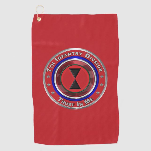 Toalla De Golf 7ª División de Infantería  (Anverso)