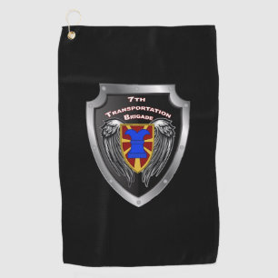 Toalla De Golf 7.º Escudo Expedicionario de la Brigada de Transpo