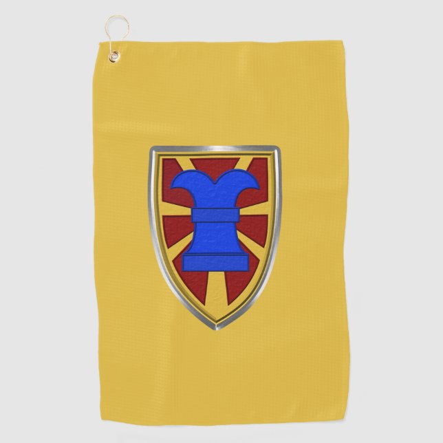 Toalla De Golf 7.º Parche Expeditivo de la Brigada de Transporte (Anverso)