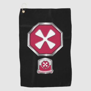 Toalla De Golf 8.ª Parche e Insignia del Ejército