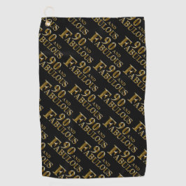 Toalla De Golf 90 cumpleaños