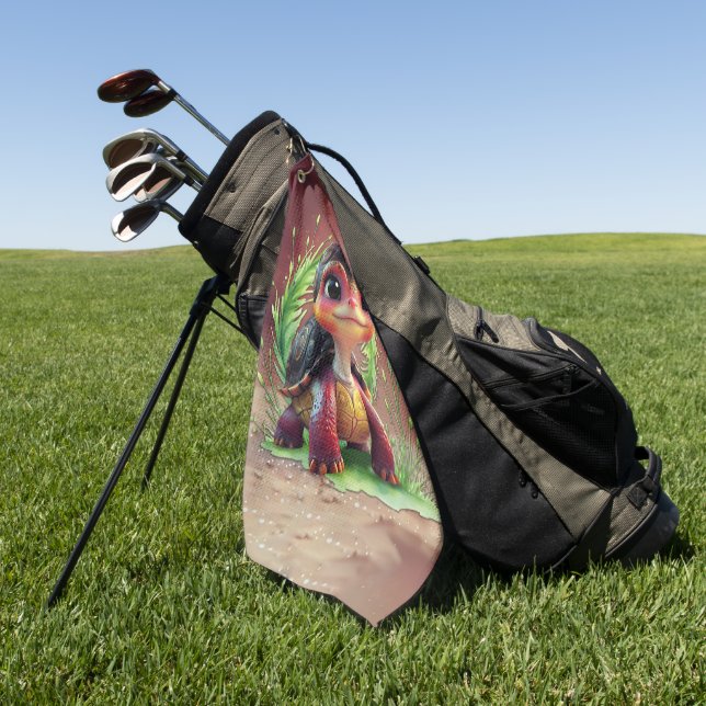 Toalla De Golf A look full of charm and adventure,  (Verde)