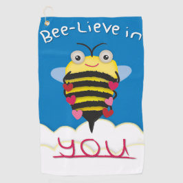 Toalla De Golf Abeja-Lieve en usted